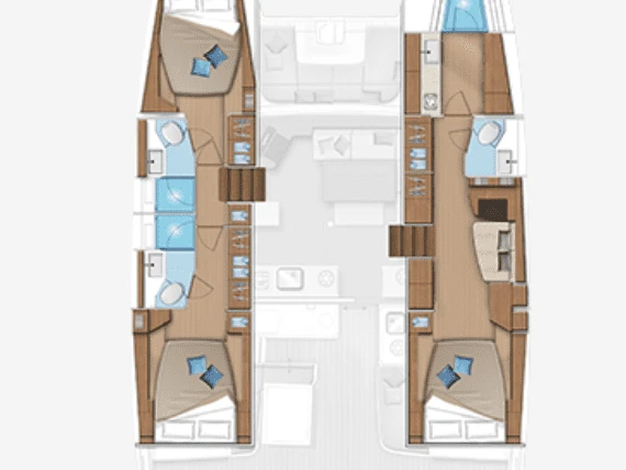 Pronájem jachty v Road Town -Lagoon Lagoon 46 na Samboatu