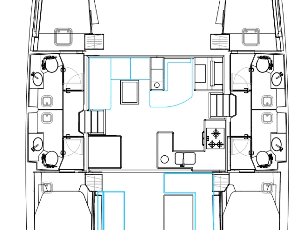Pronajmout si Nautitech Nautitech 46 Fly v Road Town