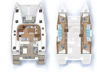 Pronájem lodi Lagoon Lagoon 46 v Fethiye na Samboatu