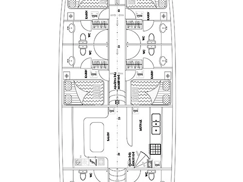 Pronájem jachty v Split -Unknown M/S Allure na Samboatu