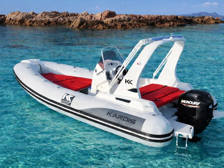 Pronájem Polotuhá loď Kardis s licencí