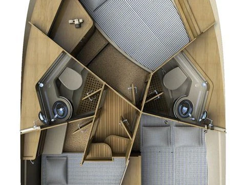 Pronájem lodi Jezera lákavé ceny ADRIANA 36