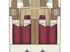 Pronájem Jachta v Biograd Na Moru -Sas Vektor ADRIANA 44