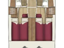 Pronájem Jachta v Biograd Na Moru -Sas Vektor ADRIANA 44