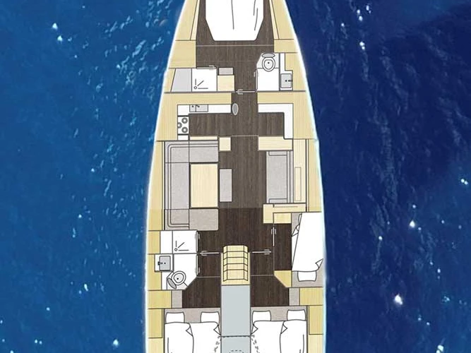 Pronájem Plachetnice v Trogir -Bavaria Bavaria C57
