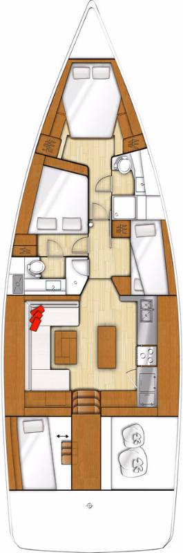 Pronájem lodi Bénéteau Sense 50 v Jezera na Samboatu