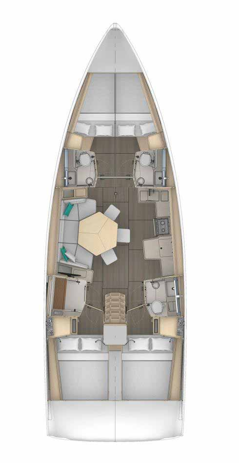 Pronájem lodi Trogir lákavé ceny Dufour 44