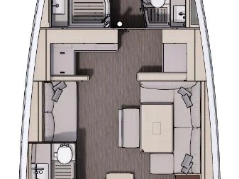 Pronájem Plachetnice Dufour s licencí