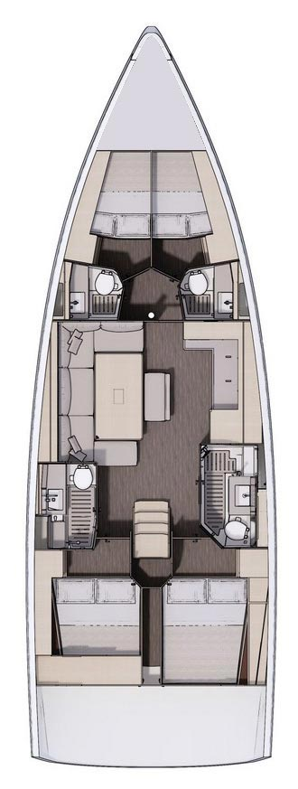 Pronájem jachty v Trogir -Dufour Dufour 470 na Samboatu