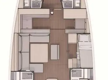 Pronájem Plachetnice v Trogir -Dufour Dufour 530