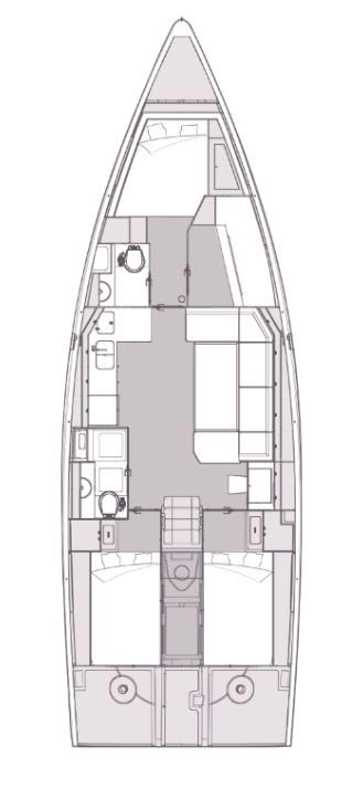 Pronájem Plachetnice Elan s licencí