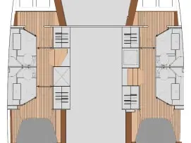 Pronájem lodi Biograd Na Moru lákavé ceny Isla 40