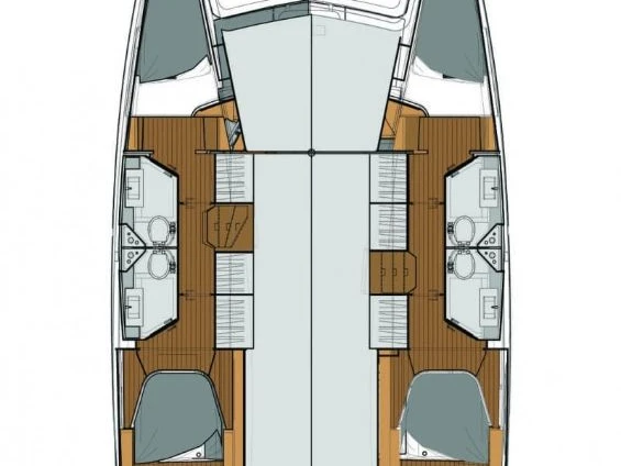 Pronajmout Katamarán se skipperem či ne Fountaine Pajot v Murter-Kornati
