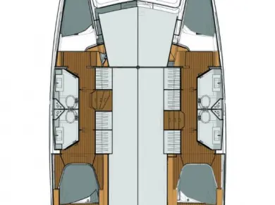 Pronajmout Katamarán se skipperem či ne Fountaine Pajot v Murter-Kornati