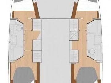 Pronájem Katamarán Fountaine Pajot s licencí