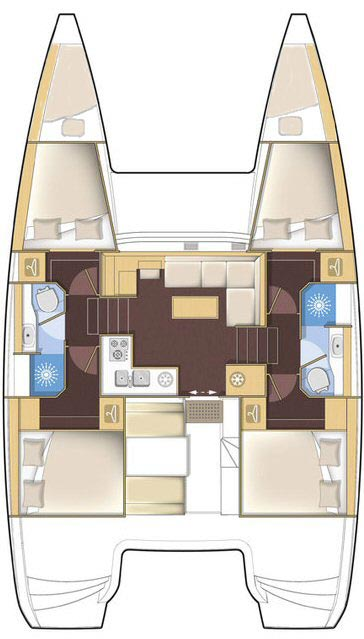 Lagoon Lagoon 39 jednotlivci a charterové společnosti v Šibenik 