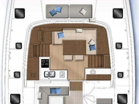 Pronájem jachty v Šibenik  -Lagoon Lagoon 40 na Samboatu