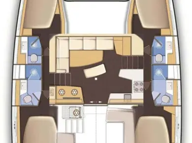 Pronajmout si Lagoon Lagoon 42 v Šibenik 