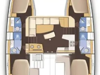 Pronájem lodi Murter-Kornati lákavé ceny Lagoon 42