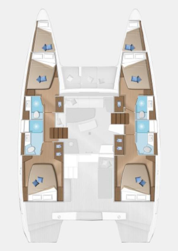 Pronájem lodi Lagoon Lagoon 42 v Šibenik  na Samboatu