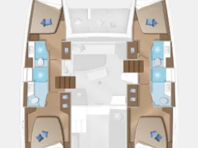 Pronájem lodi Lagoon Lagoon 42 v Šibenik  na Samboatu