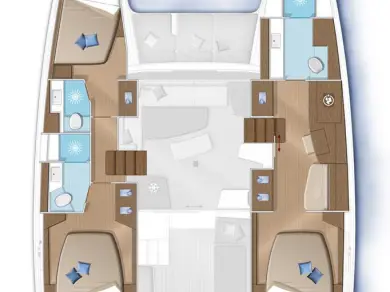 Pronájem jachty v Šibenik  -Lagoon Lagoon 42 na Samboatu