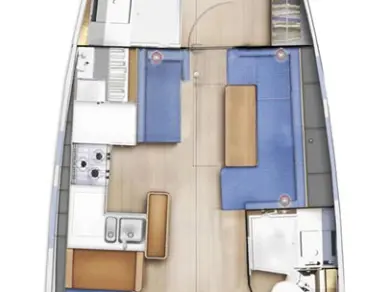 Pronájem lodi Jeanneau Sun Odyssey 410 v Portoferraio na Samboatu