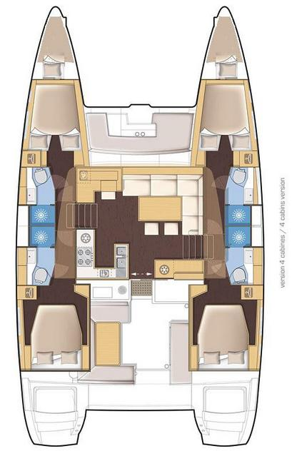 Lagoon Lagoon 450 F jednotlivci a charterové společnosti v Palma de Mallorca
