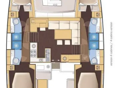 Lagoon Lagoon 450 F jednotlivci a charterové společnosti v Palma de Mallorca