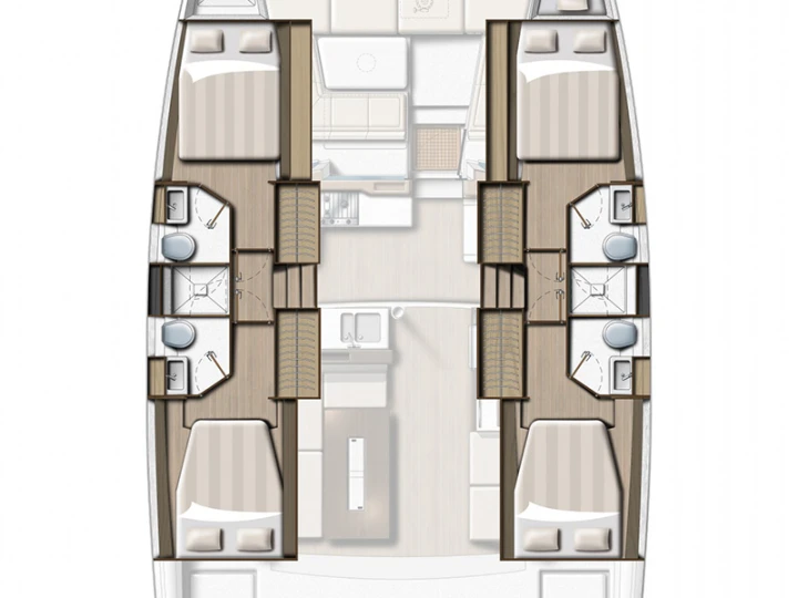 Pronajmout si Bali Bali 4.2 v Donji Seget
