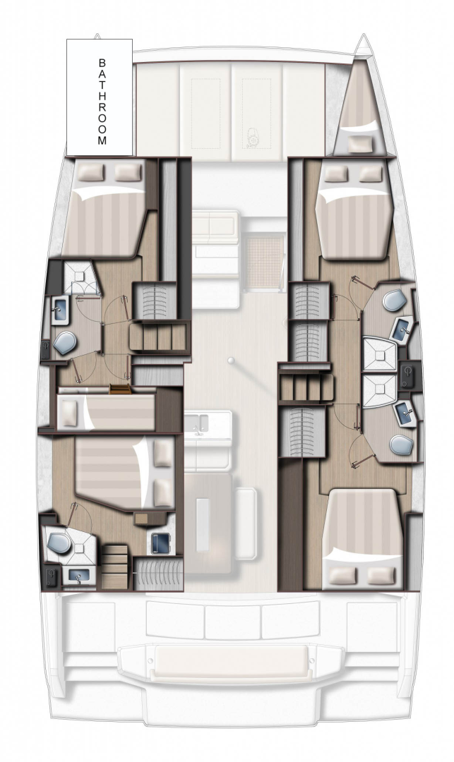Katamarán k pronájmu v Komolac za nejlepší cenu