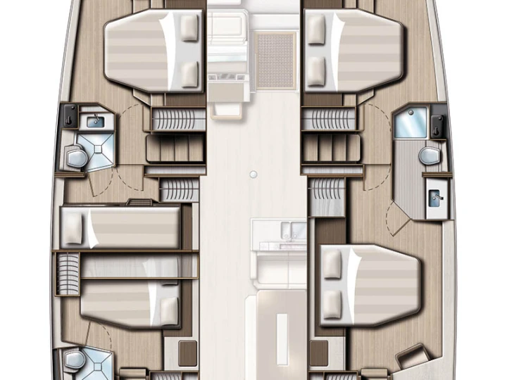 Pronajmout Katamarán se skipperem či ne Bali v Road Town