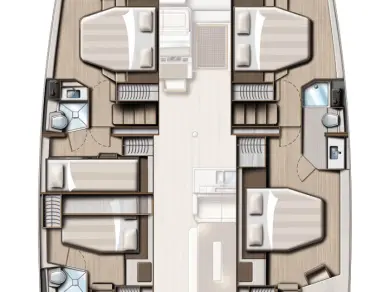 Pronajmout Katamarán se skipperem či ne Bali v Road Town