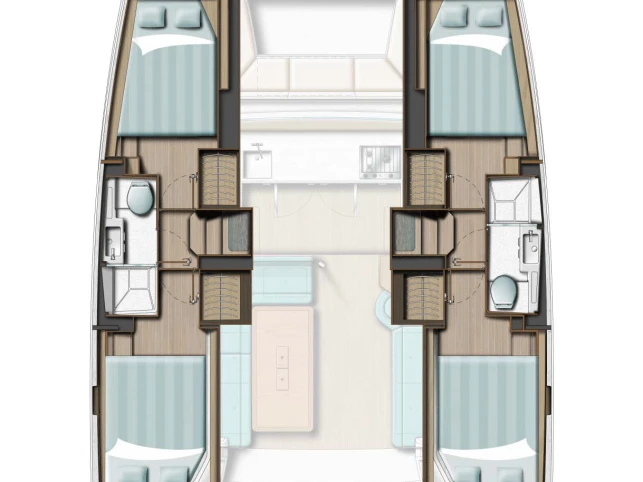 Bali Bali Catsmart jednotlivci a charterové společnosti v Donji Seget