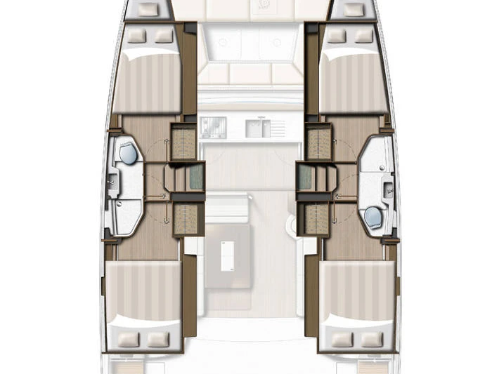 Pronájem lodi Donji Seget lákavé ceny Bali Catsmart