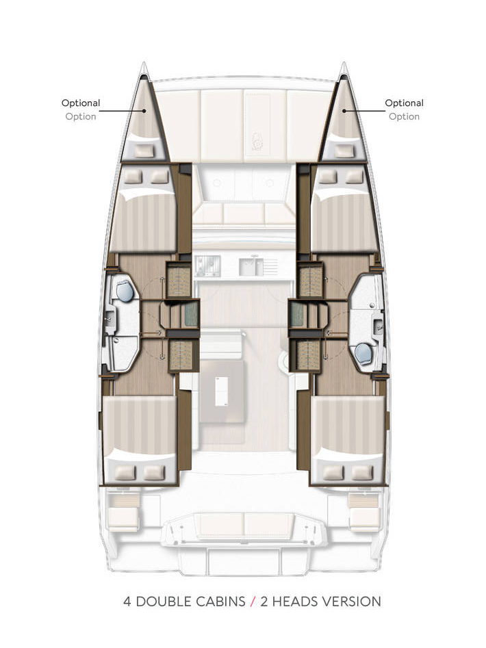 Pronájem lodi Donji Seget lákavé ceny Bali Catsmart