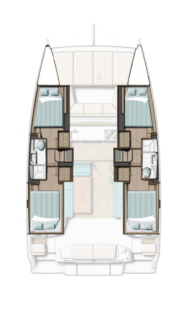 Pronájem Katamarán Bali s licencí