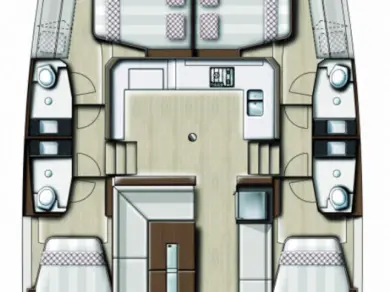 Pronájem lodi Komolac lákavé ceny Bali Catspace Voile