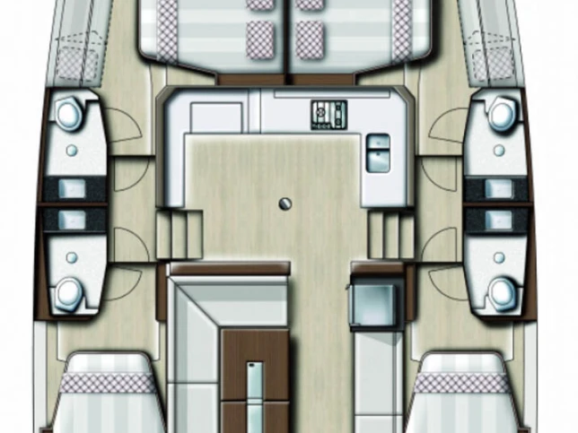 Pronajmout Katamarán se skipperem či ne Bali v Donji Seget