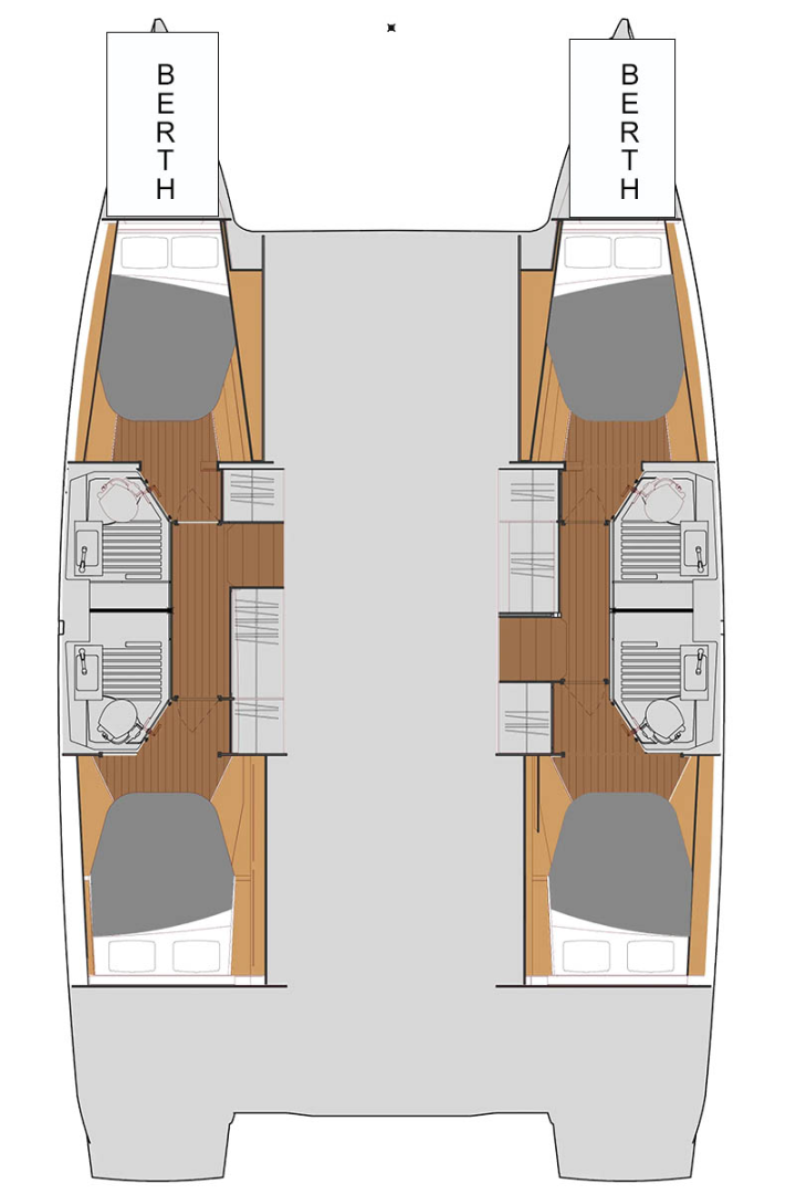 Fountaine Pajot Astrea 42 jednotlivci a charterové společnosti v Palma de Mallorca