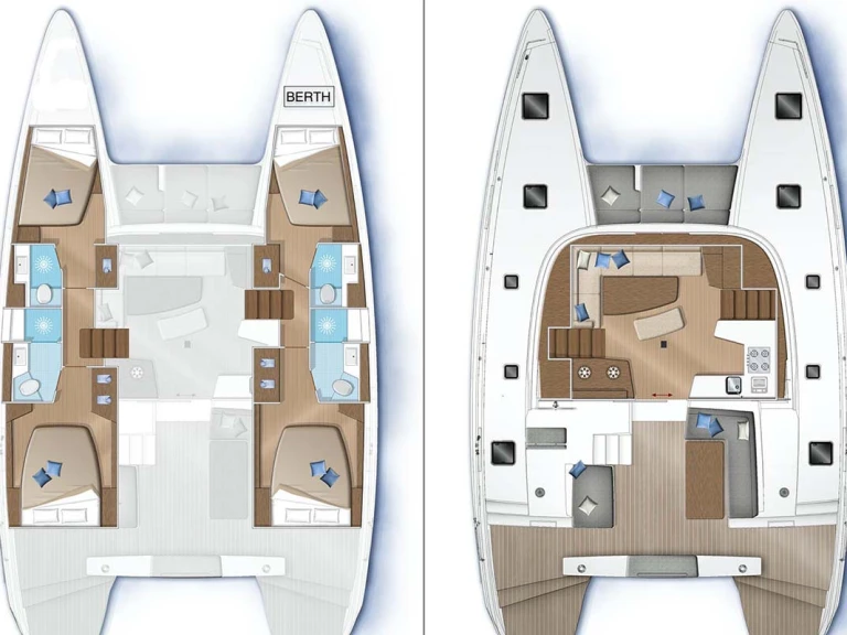Pronajmout Katamarán se skipperem či ne Lagoon v Marmaris