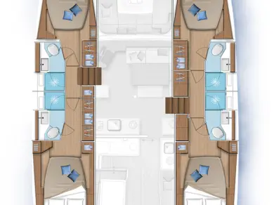 Pronájem lodi Road Town lákavé ceny Lagoon 46