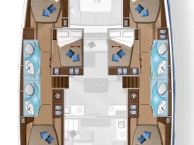 Lagoon Lagoon 50 jednotlivci a charterové společnosti v Donji Seget