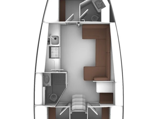 Bavaria Cruiser 41 jednotlivci a charterové společnosti v Preveza