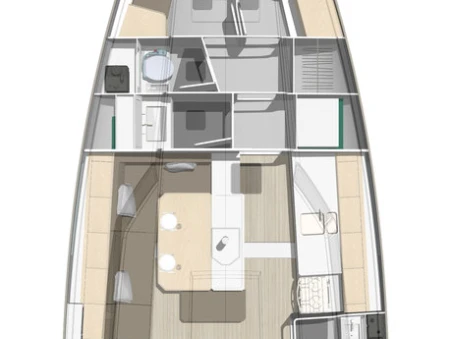 Pronájem Plachetnice v Lanzarote -Pogo Structures Pogo 44