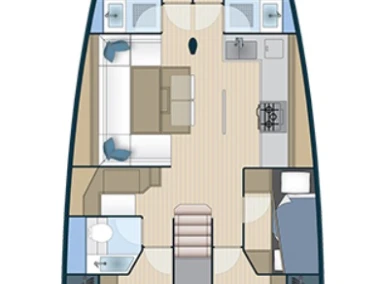 Pronájem Plachetnice v Donji Seget -More Boats More 55