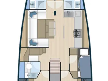 Pronájem Plachetnice v Donji Seget -More Boats More 55