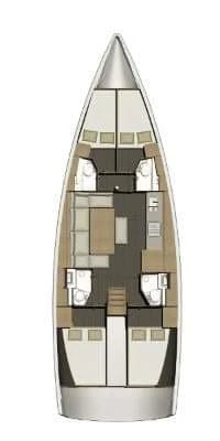 Dufour Dufour 460 Grand Large jednotlivci a charterové společnosti v Biograd Na Moru