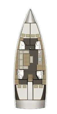 Dufour Dufour 460 Grand Large jednotlivci a charterové společnosti v Biograd Na Moru