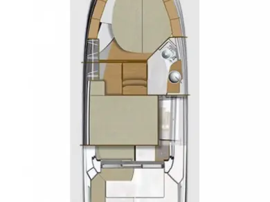 Pronájem Motorová loď v Pirovac -Bénéteau Antares 9 OB